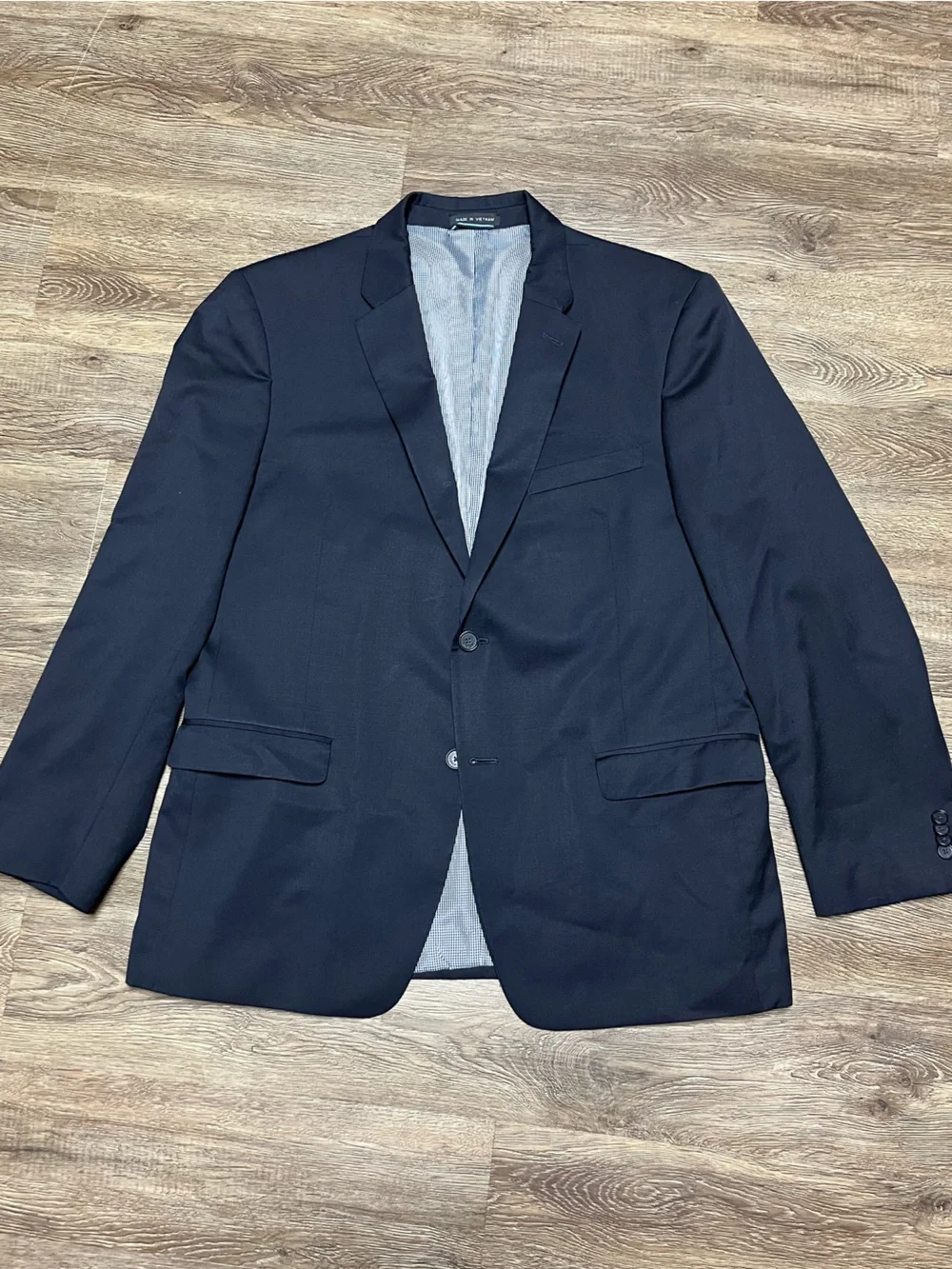 Tommy Hilfiger wool 44 R Classic Navy Men's Blazer